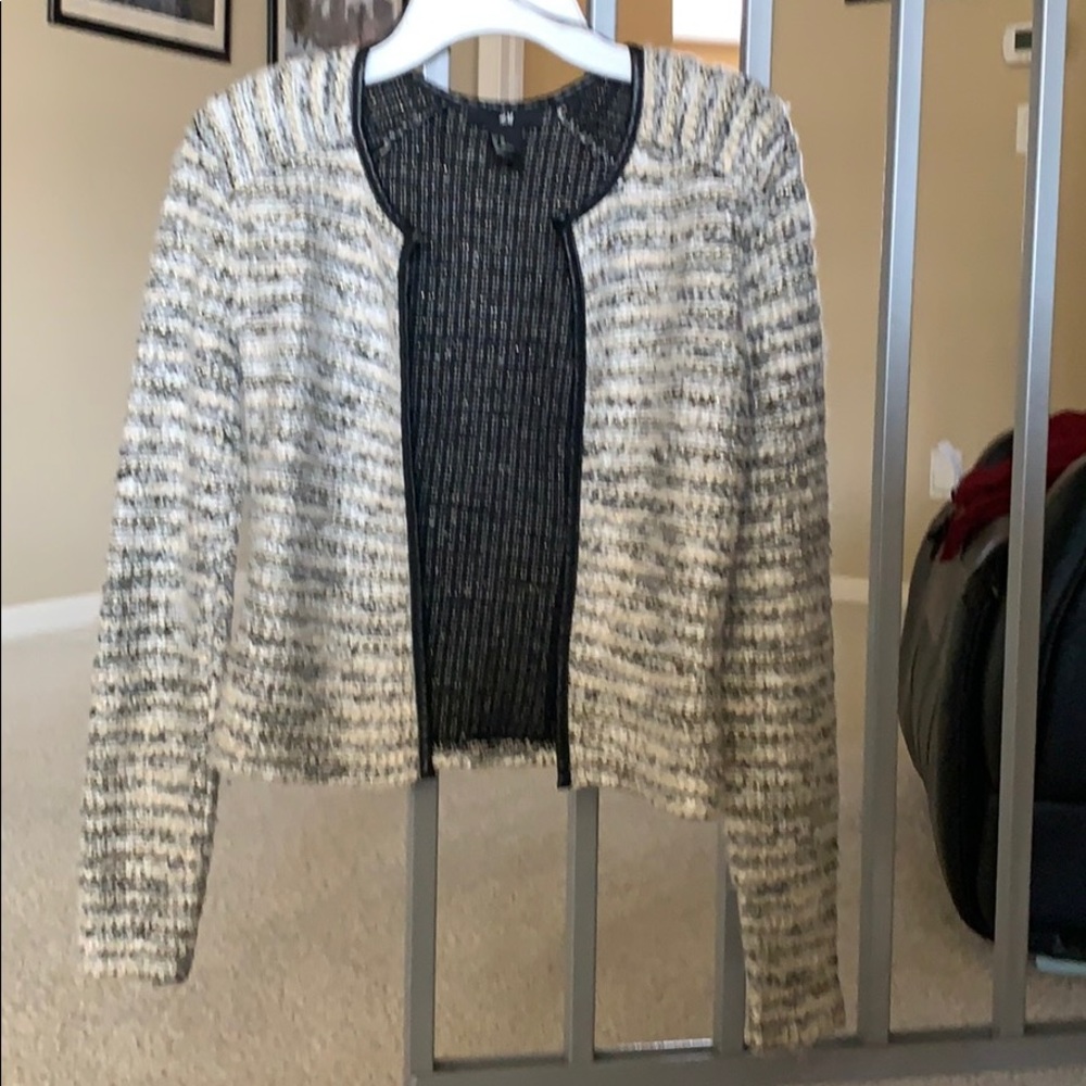 H&M Open Front Sweater Blazer